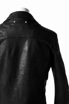 画像をギャラリービューアに読み込む, BACKLASH THE LINE DOUBLE BREASTED JACKET / ITALY CALF