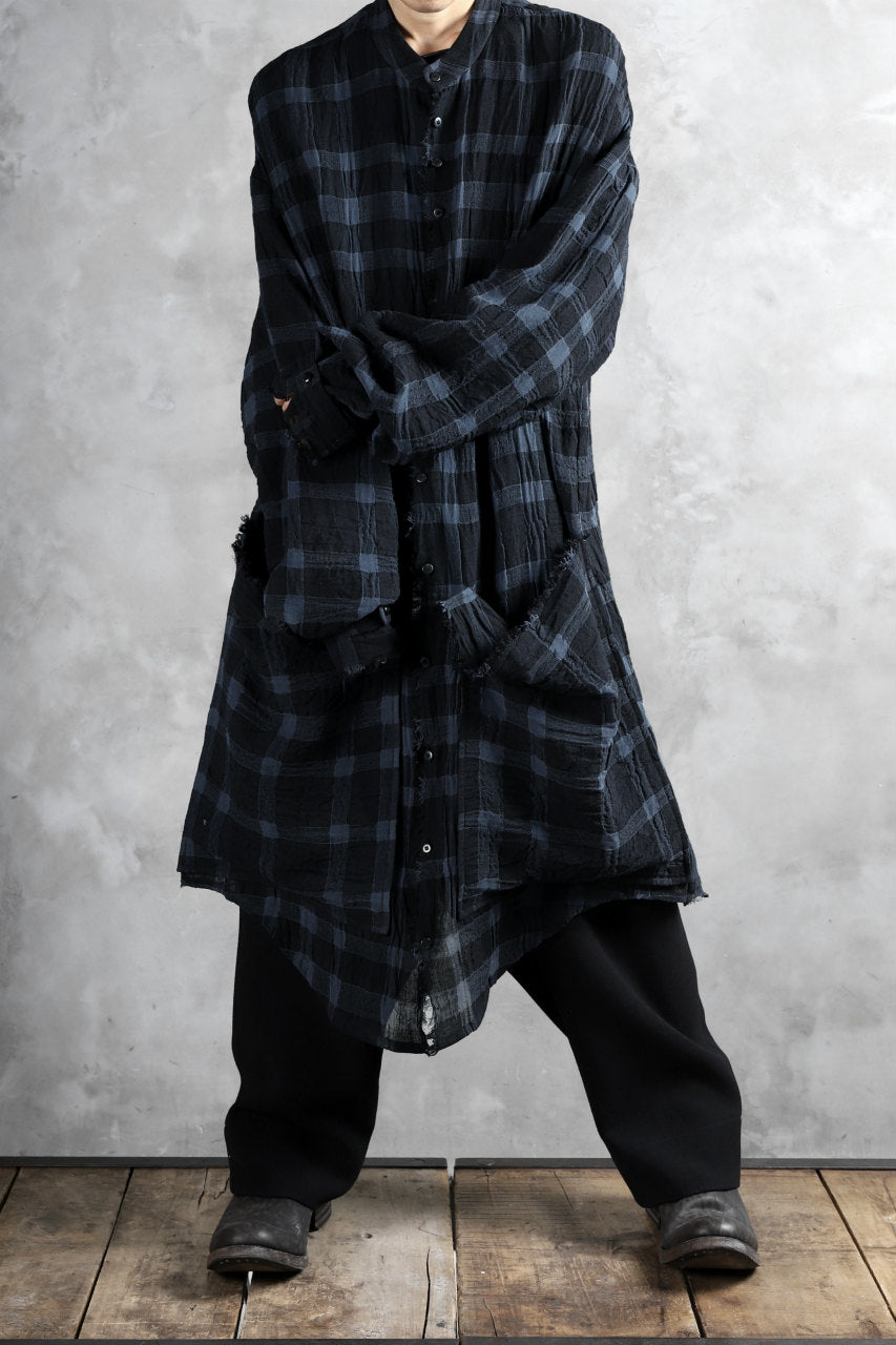 画像をギャラリービューアに読み込む, SOSNOVSKA CELL SORTING LONG SHIRT (PLAID)