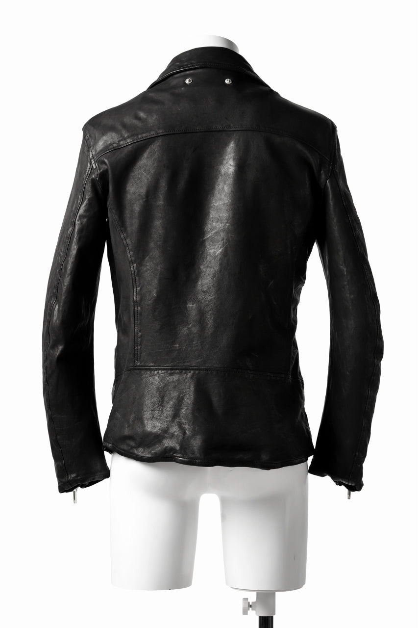 画像をギャラリービューアに読み込む, BACKLASH THE LINE DOUBLE BREASTED JACKET / ITALY CALF