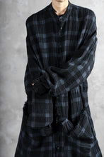 画像をギャラリービューアに読み込む, SOSNOVSKA CELL SORTING LONG SHIRT (PLAID)