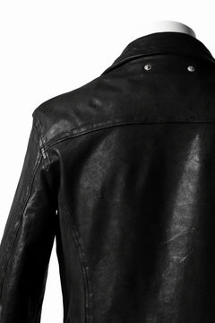 画像をギャラリービューアに読み込む, BACKLASH THE LINE DOUBLE BREASTED JACKET / ITALY CALF
