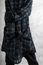 画像をギャラリービューアに読み込む, SOSNOVSKA CELL SORTING LONG SHIRT (PLAID)