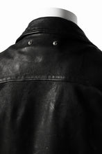 画像をギャラリービューアに読み込む, BACKLASH THE LINE DOUBLE BREASTED JACKET / ITALY CALF