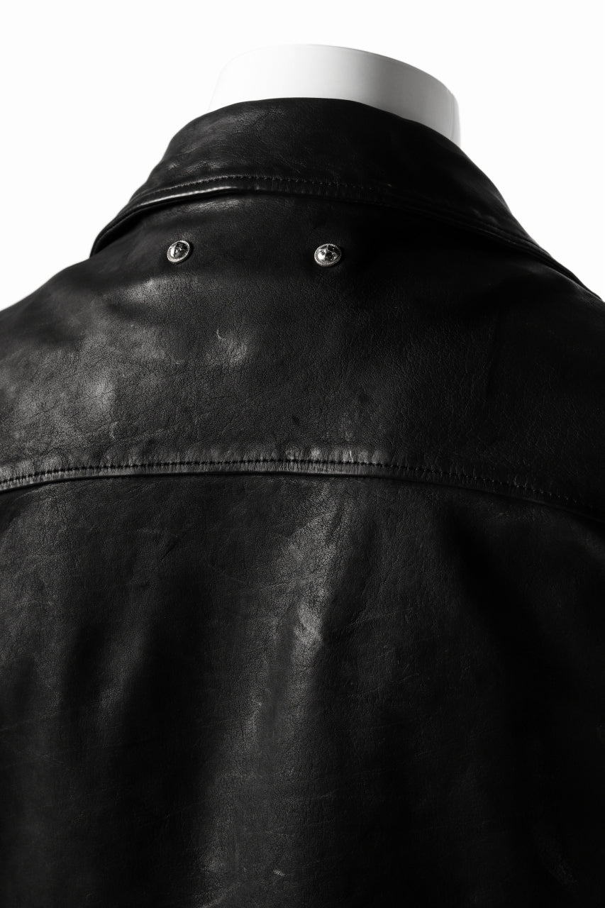 画像をギャラリービューアに読み込む, BACKLASH THE LINE DOUBLE BREASTED JACKET / ITALY CALF