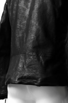 画像をギャラリービューアに読み込む, BACKLASH THE LINE DOUBLE BREASTED JACKET / ITALY CALF