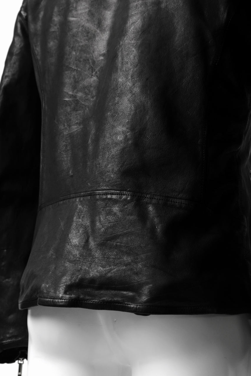 画像をギャラリービューアに読み込む, BACKLASH THE LINE DOUBLE BREASTED JACKET / ITALY CALF