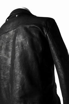 画像をギャラリービューアに読み込む, BACKLASH THE LINE DOUBLE BREASTED JACKET / ITALY CALF