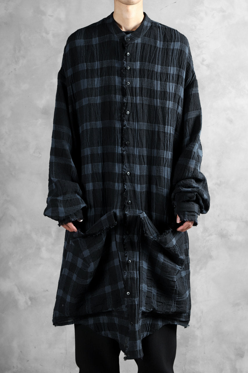 画像をギャラリービューアに読み込む, SOSNOVSKA CELL SORTING LONG SHIRT (PLAID)