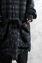 画像をギャラリービューアに読み込む, SOSNOVSKA CELL SORTING LONG SHIRT (PLAID)