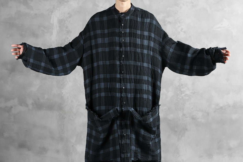 画像をギャラリービューアに読み込む, SOSNOVSKA CELL SORTING LONG SHIRT (PLAID)
