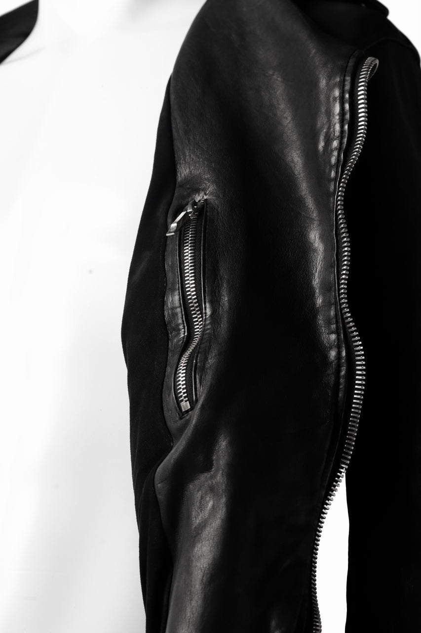 画像をギャラリービューアに読み込む, BACKLASH THE LINE DOUBLE BREASTED JACKET / ITALY CALF