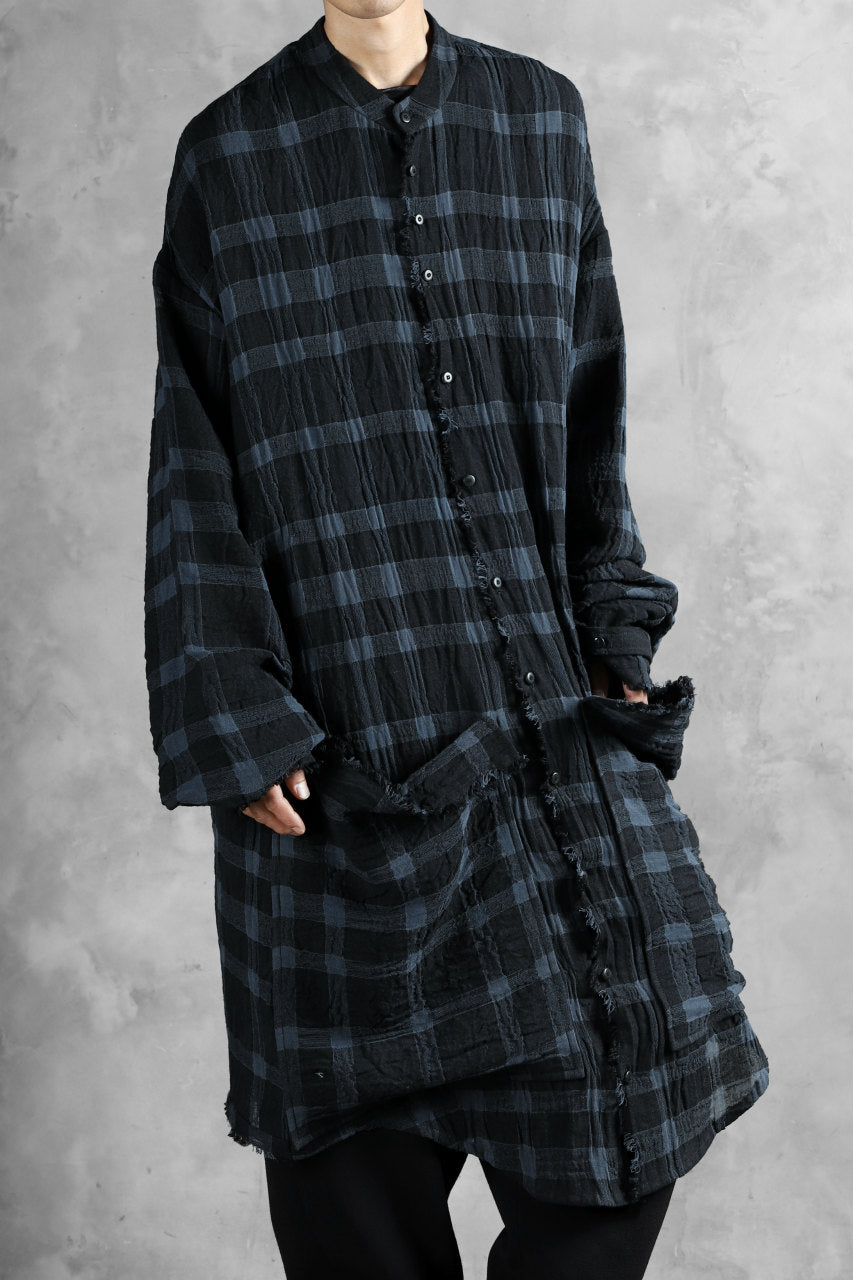 画像をギャラリービューアに読み込む, SOSNOVSKA CELL SORTING LONG SHIRT (PLAID)