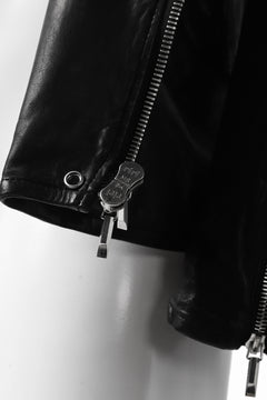 画像をギャラリービューアに読み込む, BACKLASH THE LINE DOUBLE BREASTED JACKET / ITALY CALF