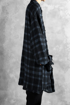 画像をギャラリービューアに読み込む, SOSNOVSKA CELL SORTING LONG SHIRT (PLAID)
