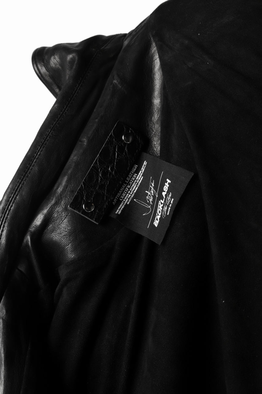 画像をギャラリービューアに読み込む, BACKLASH THE LINE DOUBLE BREASTED JACKET / ITALY CALF