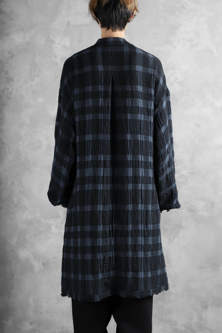 画像をギャラリービューアに読み込む, SOSNOVSKA CELL SORTING LONG SHIRT (PLAID)