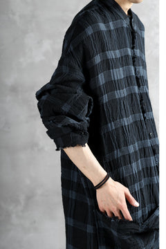 画像をギャラリービューアに読み込む, SOSNOVSKA CELL SORTING LONG SHIRT (PLAID)