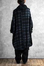 画像をギャラリービューアに読み込む, SOSNOVSKA COLLAPSE HOODIE CELLS (MIXED PLAID)