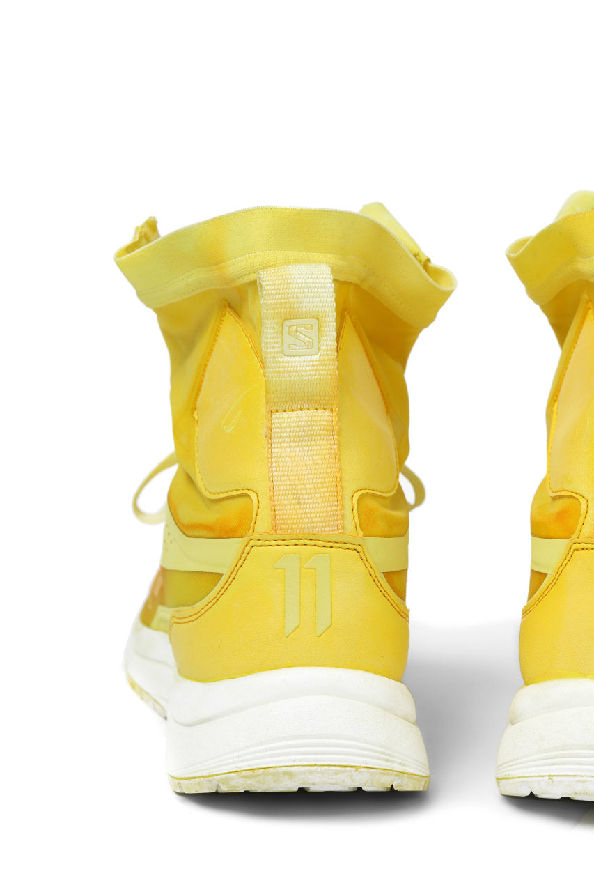 画像をギャラリービューアに読み込む, 11 BY BORIS BIDJAN SABERI x SALOMON "BAMBA 2 HIGH" (OBJECT DYED YELLOW)
