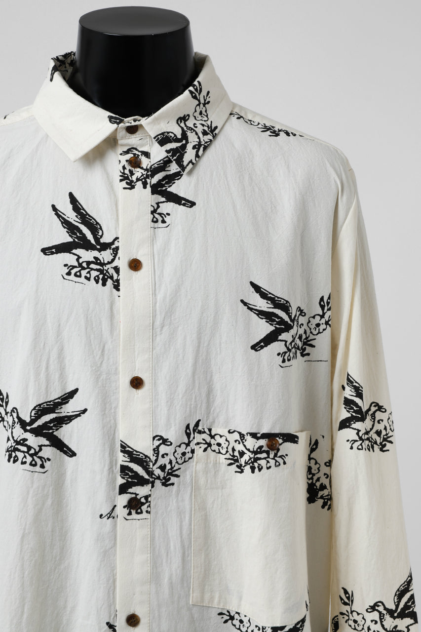 画像をギャラリービューアに読み込む, Aleksandr Manamis Hidden Heart Shirt (WHITE PRINT)