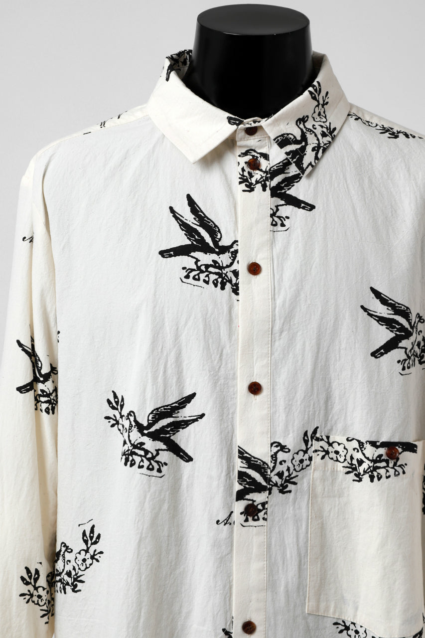 画像をギャラリービューアに読み込む, Aleksandr Manamis Hidden Heart Shirt (WHITE PRINT)