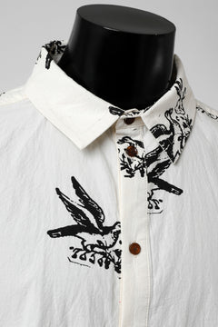 画像をギャラリービューアに読み込む, Aleksandr Manamis Hidden Heart Shirt (WHITE PRINT)