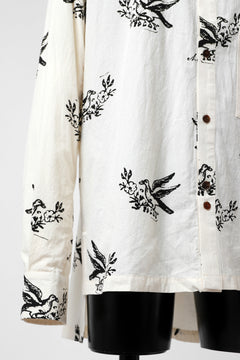 画像をギャラリービューアに読み込む, Aleksandr Manamis Hidden Heart Shirt (WHITE PRINT)