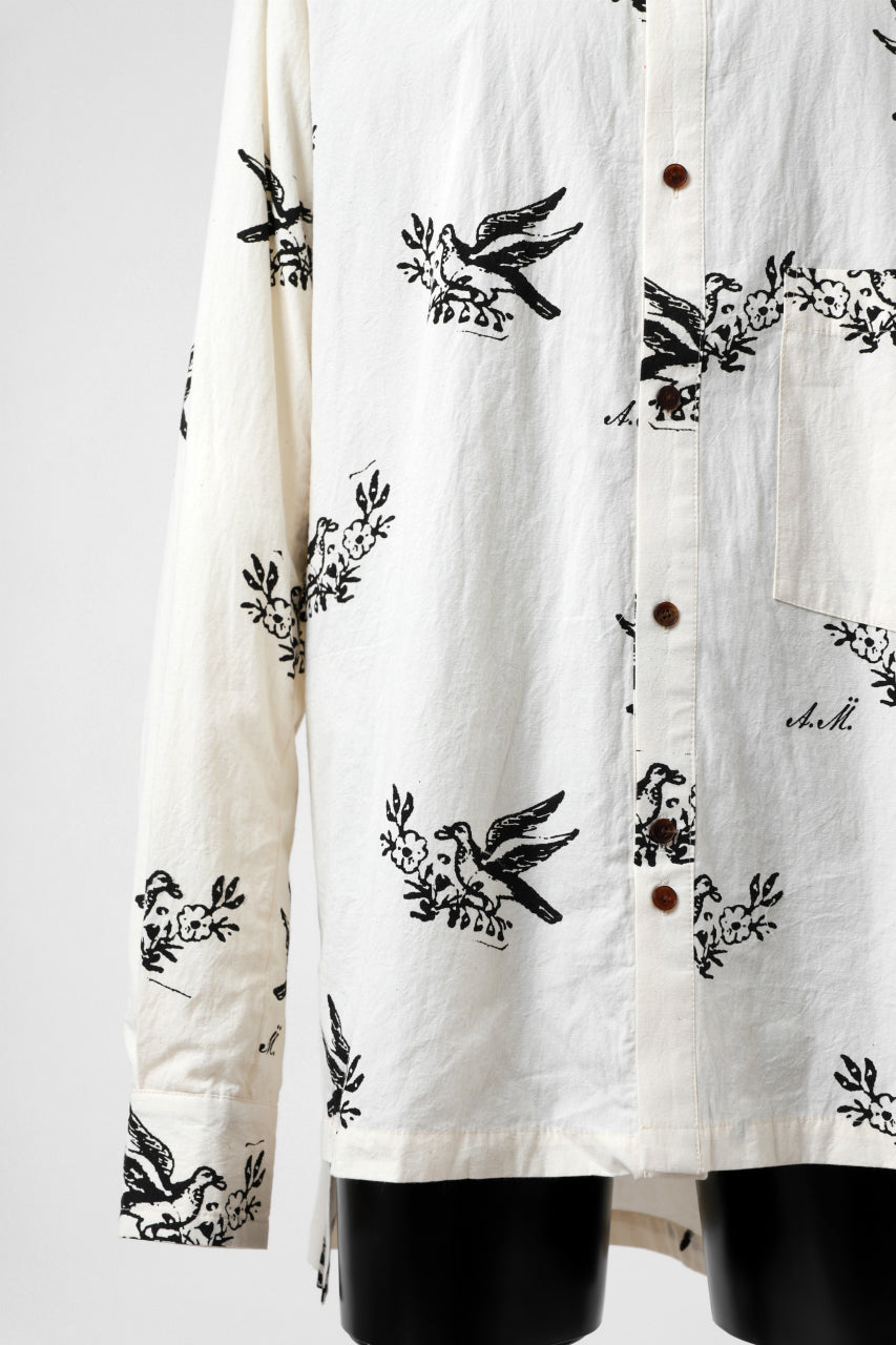 画像をギャラリービューアに読み込む, Aleksandr Manamis Hidden Heart Shirt (WHITE PRINT)