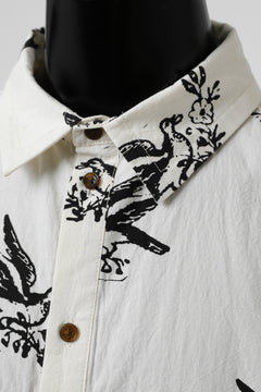 画像をギャラリービューアに読み込む, Aleksandr Manamis Hidden Heart Shirt (WHITE PRINT)