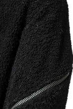 画像をギャラリービューアに読み込む, FACETASM FLEECE ZIPPER SWEAT PULLOVER (BLACK)