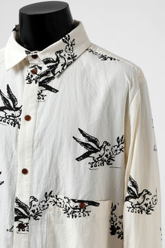 画像をギャラリービューアに読み込む, Aleksandr Manamis Hidden Heart Shirt (WHITE PRINT)