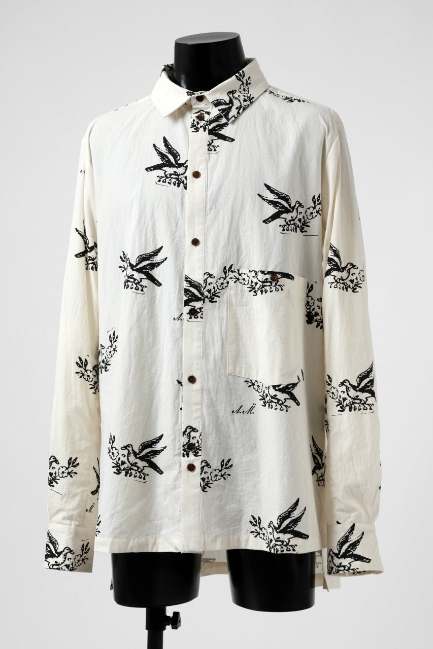 画像をギャラリービューアに読み込む, Aleksandr Manamis Hidden Heart Shirt (WHITE PRINT)