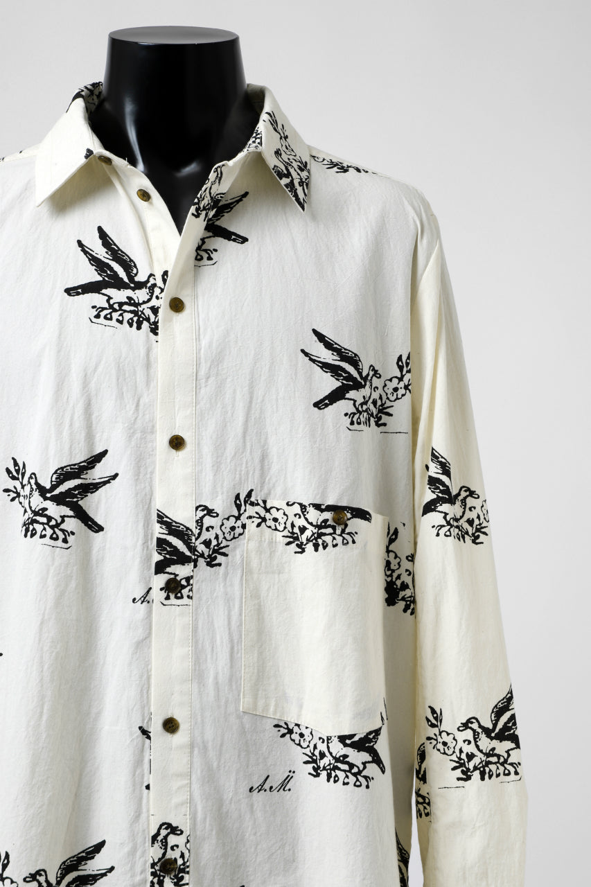 画像をギャラリービューアに読み込む, Aleksandr Manamis Hidden Heart Shirt (WHITE PRINT)