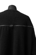 画像をギャラリービューアに読み込む, FACETASM FLEECE ZIPPER SWEAT PULLOVER (BLACK)