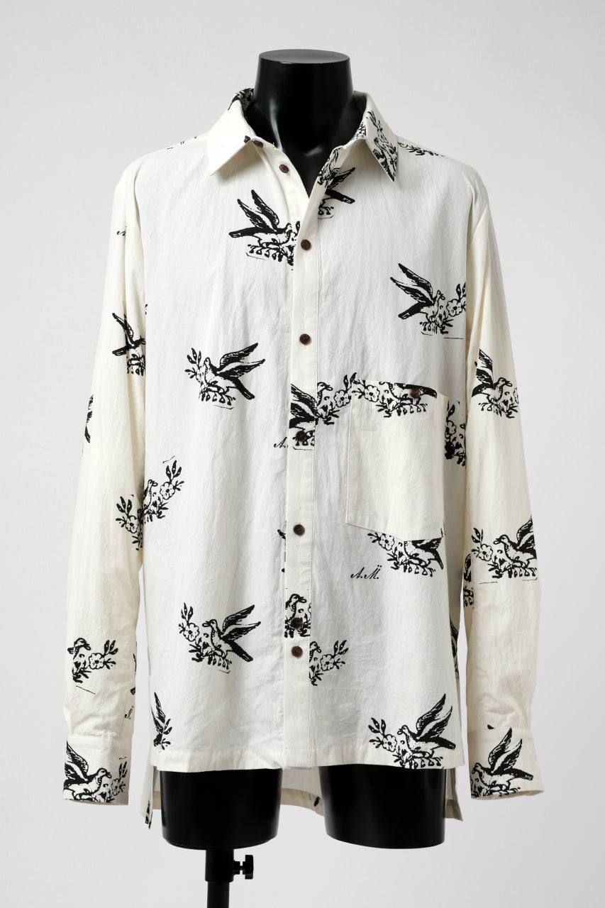 画像をギャラリービューアに読み込む, Aleksandr Manamis Hidden Heart Shirt (WHITE PRINT)