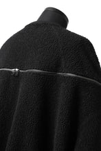 画像をギャラリービューアに読み込む, FACETASM FLEECE ZIPPER SWEAT PULLOVER (BLACK)
