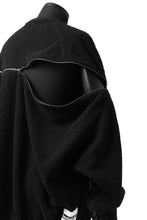 画像をギャラリービューアに読み込む, FACETASM FLEECE ZIPPER SWEAT PULLOVER (BLACK)