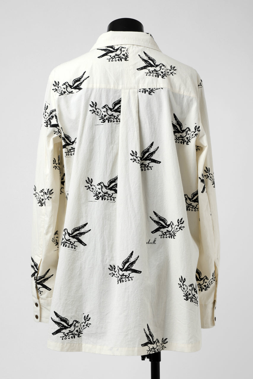 画像をギャラリービューアに読み込む, Aleksandr Manamis Hidden Heart Shirt (WHITE PRINT)