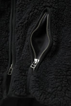 画像をギャラリービューアに読み込む, FACETASM HIGH-LOW ZIPPER FLEECE JACKET (BLACK)