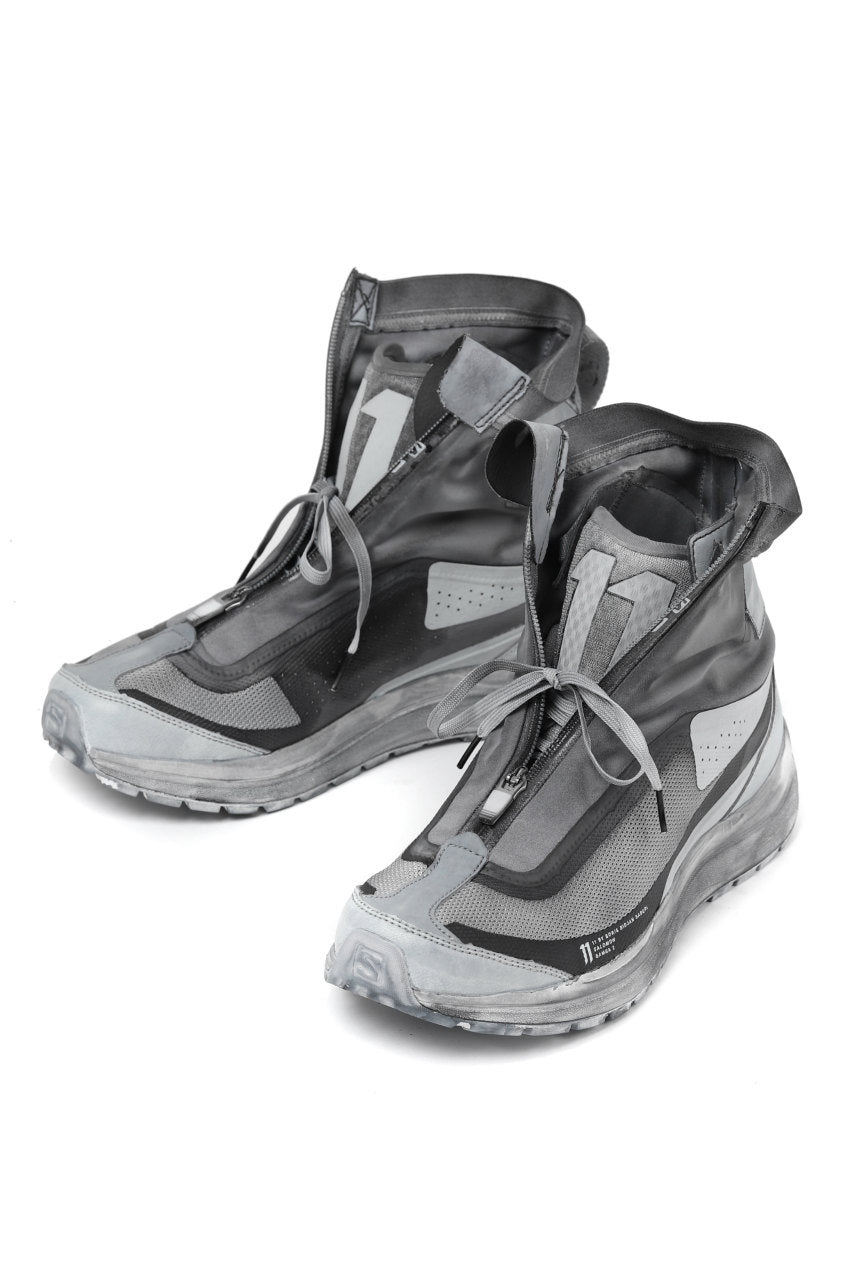 画像をギャラリービューアに読み込む, 11 BY BORIS BIDJAN SABERI x SALOMON "BAMBA 2 HIGH" (OBJECT DYED LIGHT GREY)