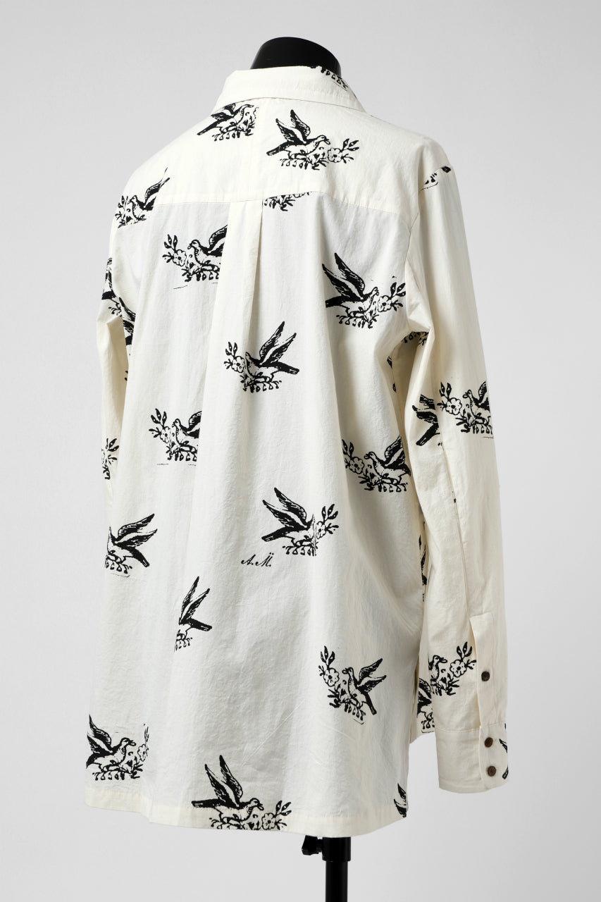 画像をギャラリービューアに読み込む, Aleksandr Manamis Hidden Heart Shirt (WHITE PRINT)