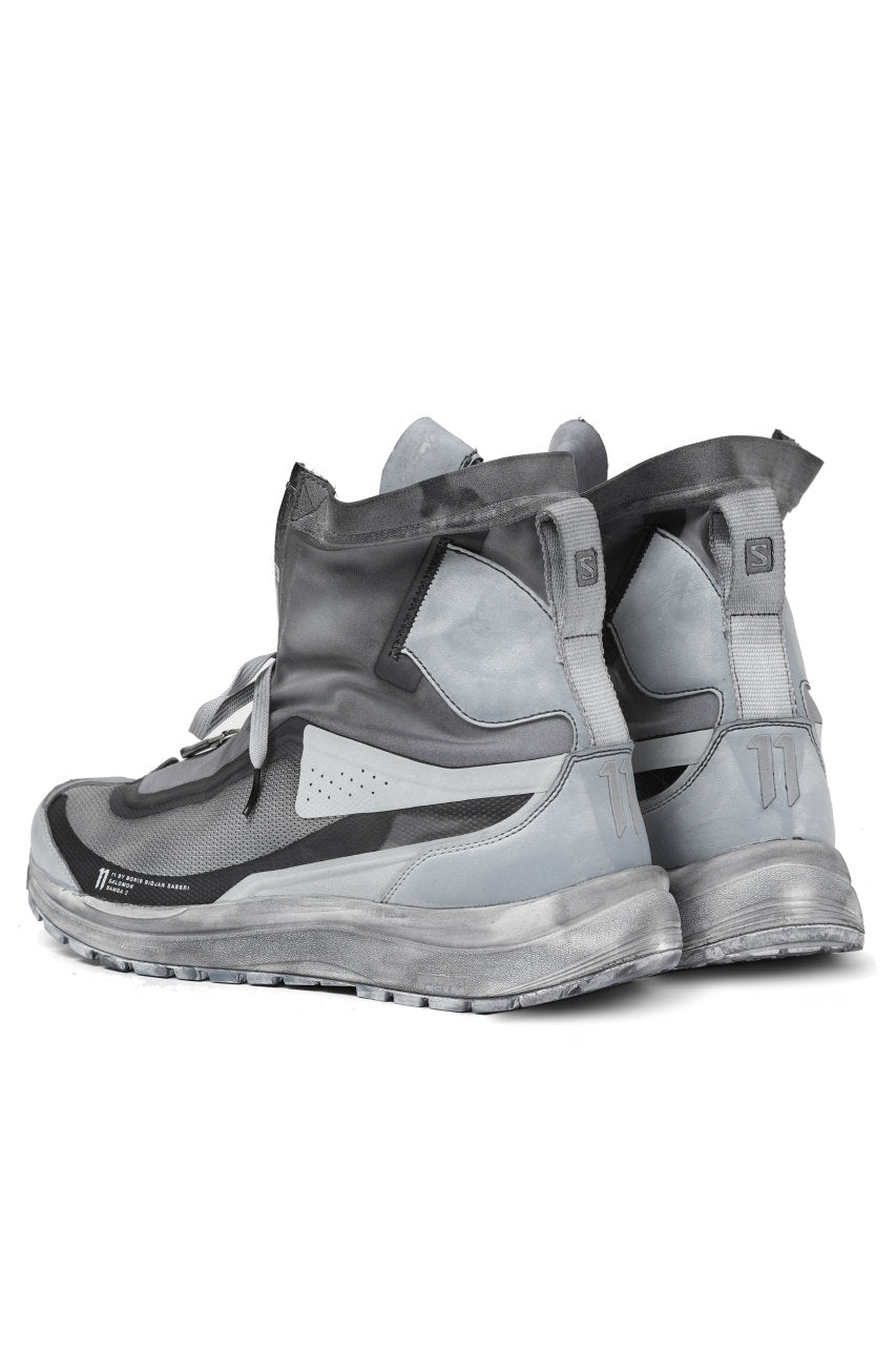 画像をギャラリービューアに読み込む, 11 BY BORIS BIDJAN SABERI x SALOMON "BAMBA 2 HIGH" (OBJECT DYED LIGHT GREY)