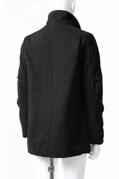 画像をギャラリービューアに読み込む, daub PADDED SAHARIANA JACKET / SOFT COTTON TWILL (BLACK)