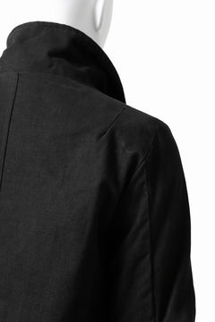 Load image into Gallery viewer, daub PADDED SAHARIANA JACKET / SOFT COTTON TWILL (BLACK)