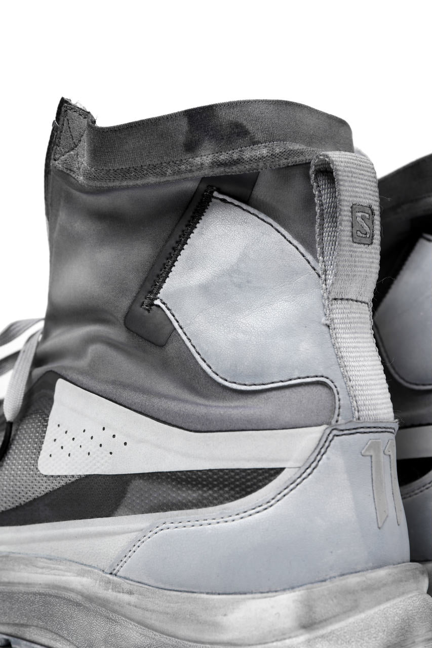 画像をギャラリービューアに読み込む, 11 BY BORIS BIDJAN SABERI x SALOMON "BAMBA 2 HIGH" (OBJECT DYED LIGHT GREY)