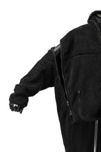 画像をギャラリービューアに読み込む, FACETASM HIGH-LOW ZIPPER FLEECE JACKET (BLACK)