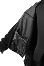 画像をギャラリービューアに読み込む, FACETASM HIGH-LOW ZIPPER FLEECE JACKET (BLACK)