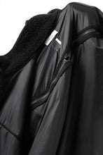 画像をギャラリービューアに読み込む, FACETASM HIGH-LOW ZIPPER FLEECE JACKET (BLACK)