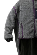 画像をギャラリービューアに読み込む, FACETASM HIGH-LOW ZIPPER FLEECE JACKET (GREY)