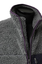 画像をギャラリービューアに読み込む, FACETASM HIGH-LOW ZIPPER FLEECE JACKET (GREY)